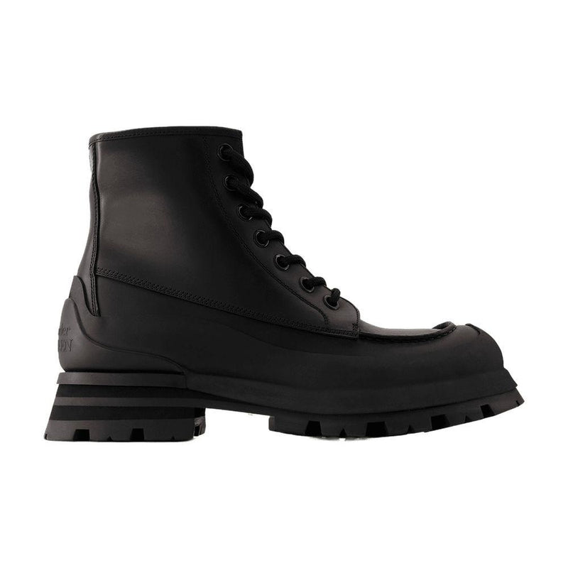 Alexander McQueen Tread Ankle Boots