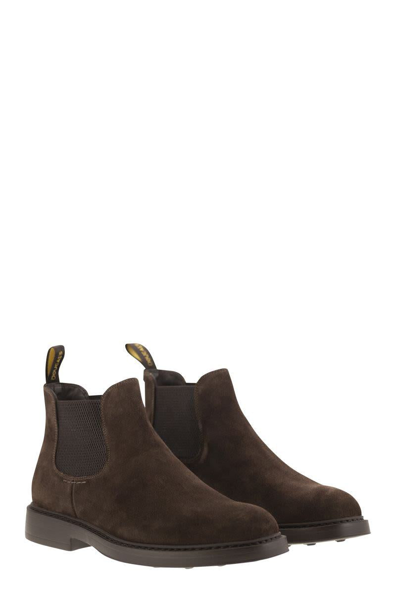 Doucal's Suede Chelsea Boot