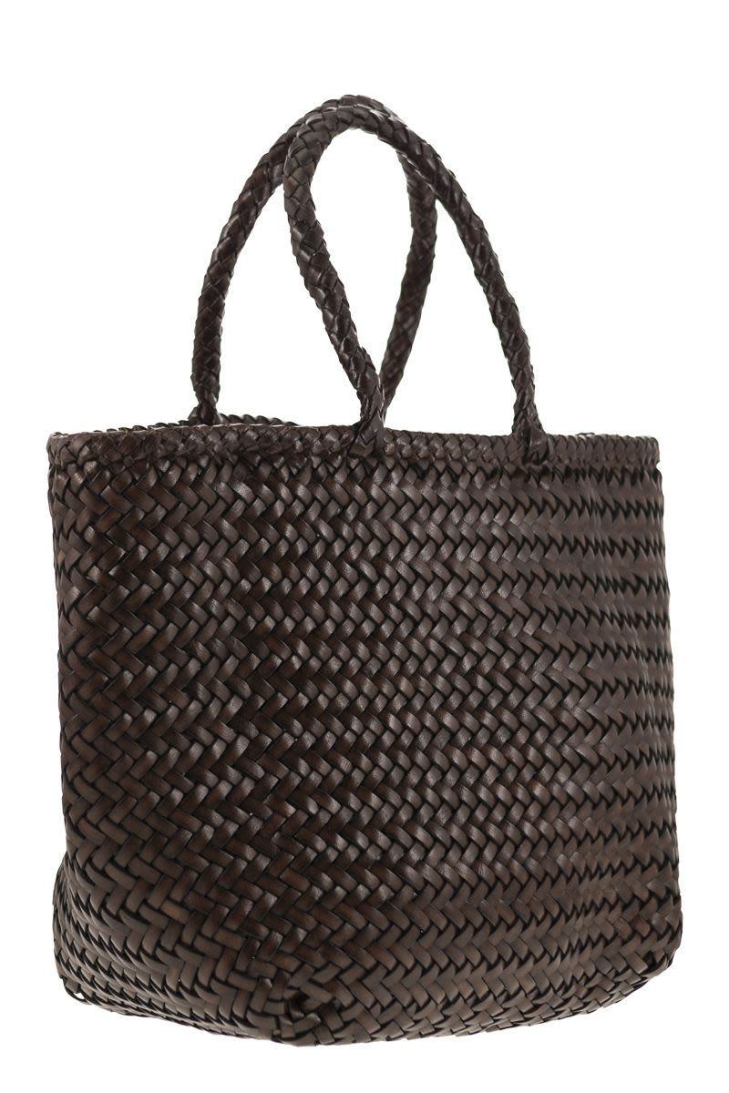 Dragon Diffusion Grace Basket Small - Woven Leather Bag
