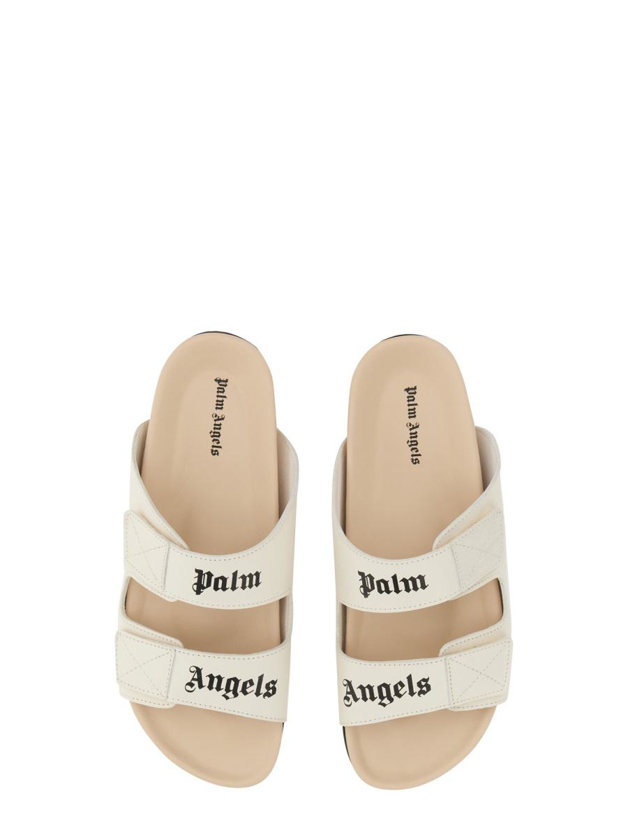 Palm Angels Sandal With Logo