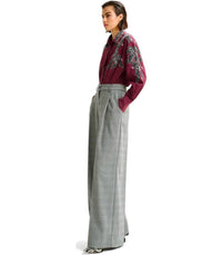 Essentiel Antwerp Invest Grey Wide Leg Pants