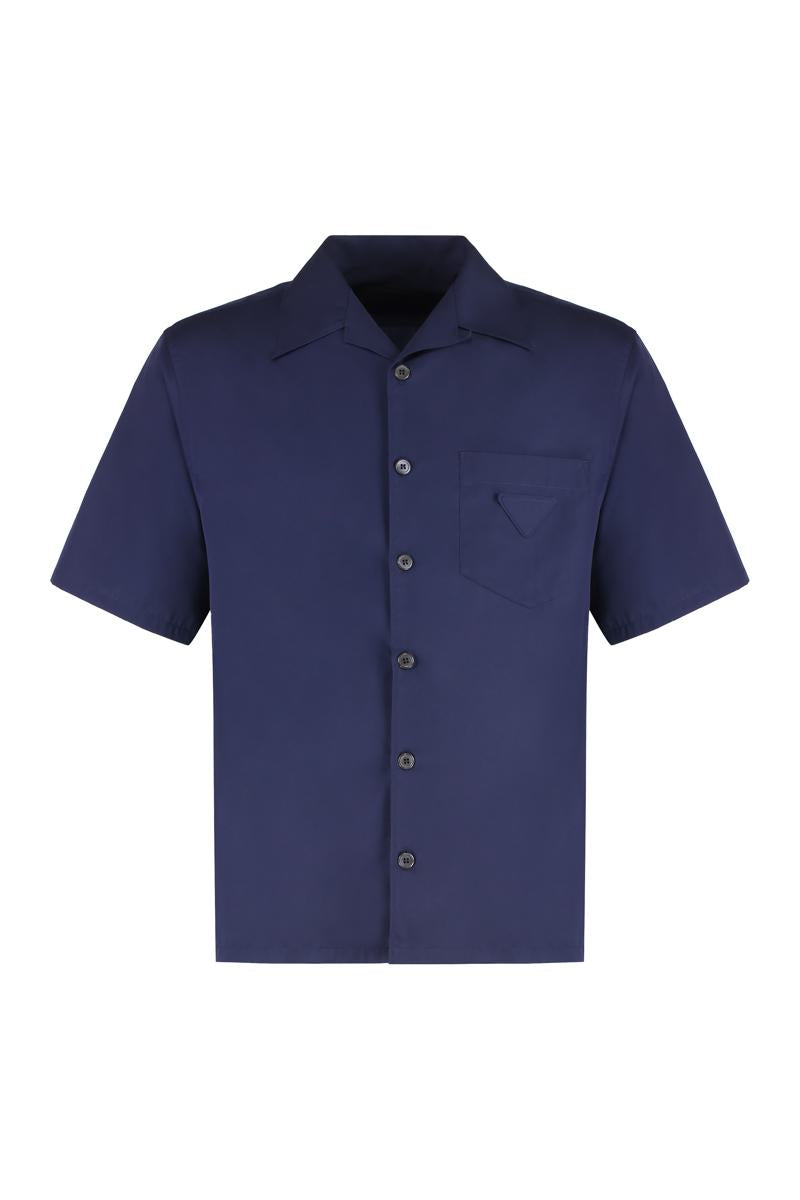 Prada Short Sleeve Cotton Shirt