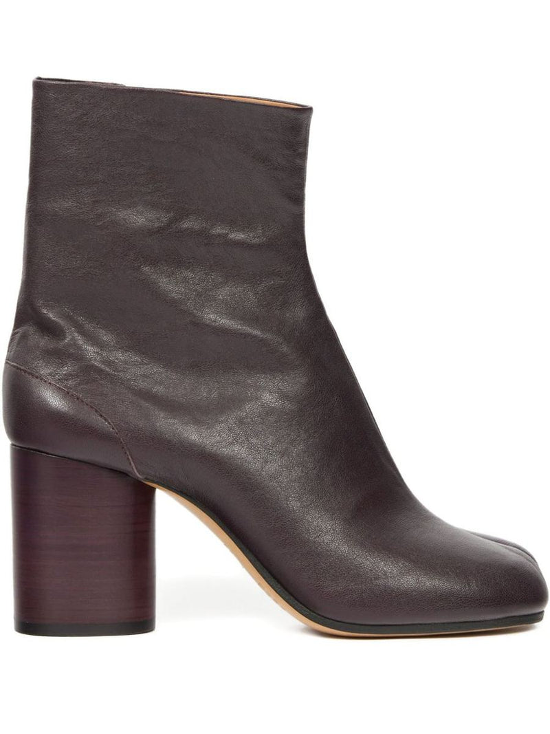 Maison Margiela Tabi Leather Ankle Boots
