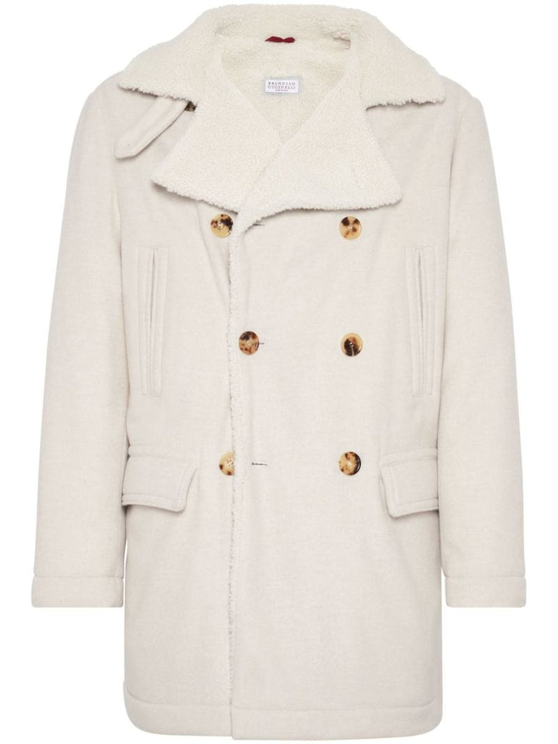 Brunello Cucinelli Double-Breasted Coat