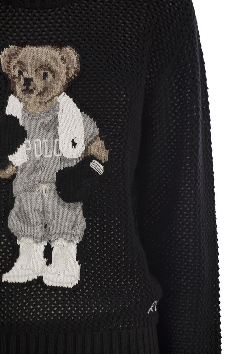 Polo Ralph Lauren Bear Cotton Crew-Neck Polo Shirt