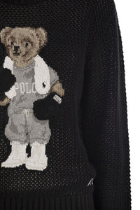 Polo Ralph Lauren Bear Cotton Crew-Neck Polo Shirt