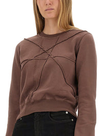 Rick Owens Drkshdw Cropped Sweatshirt