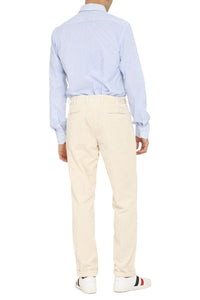 The (Alphabet) The (Shirt) - Striped Cotton Shirt