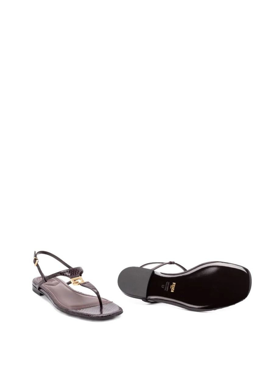 Fendi Ffold Ayers Flip-Flops Shoes
