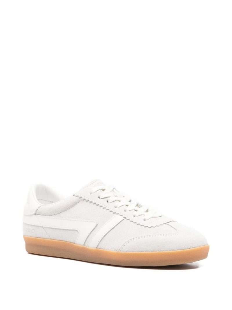 Closed Leather Sneakers