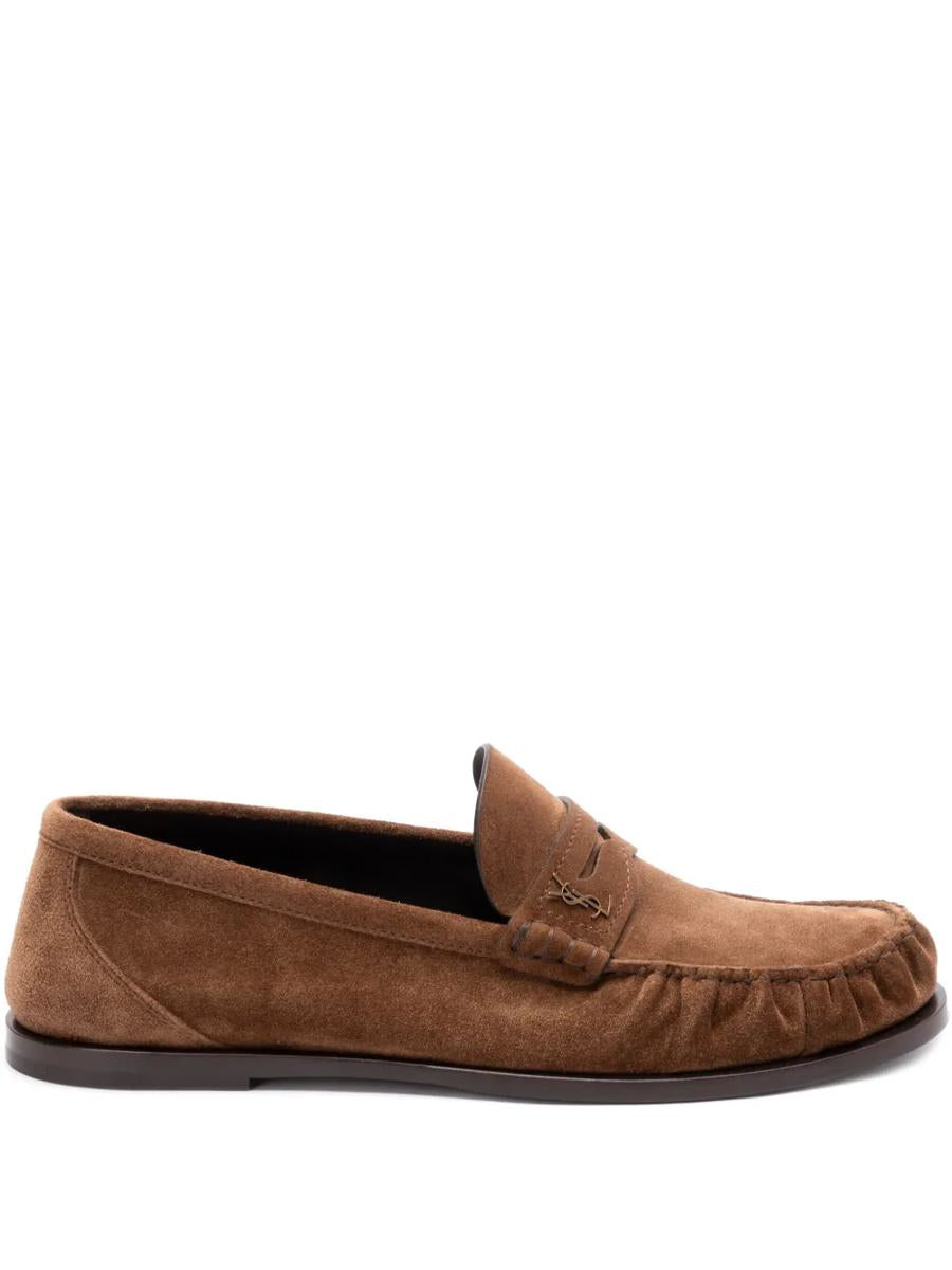 Saint Laurent Laurent Suede Loafers