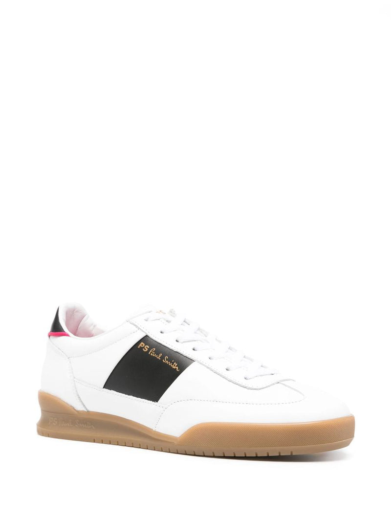 Paul Smith Dover White Leather Sneakers
