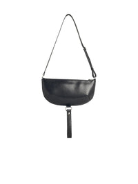 Courrèges 'Holy Eclipse Viper' Black Leather Bag