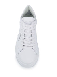 Philippe Model White 'Temple' Sneakers In Calf Leather