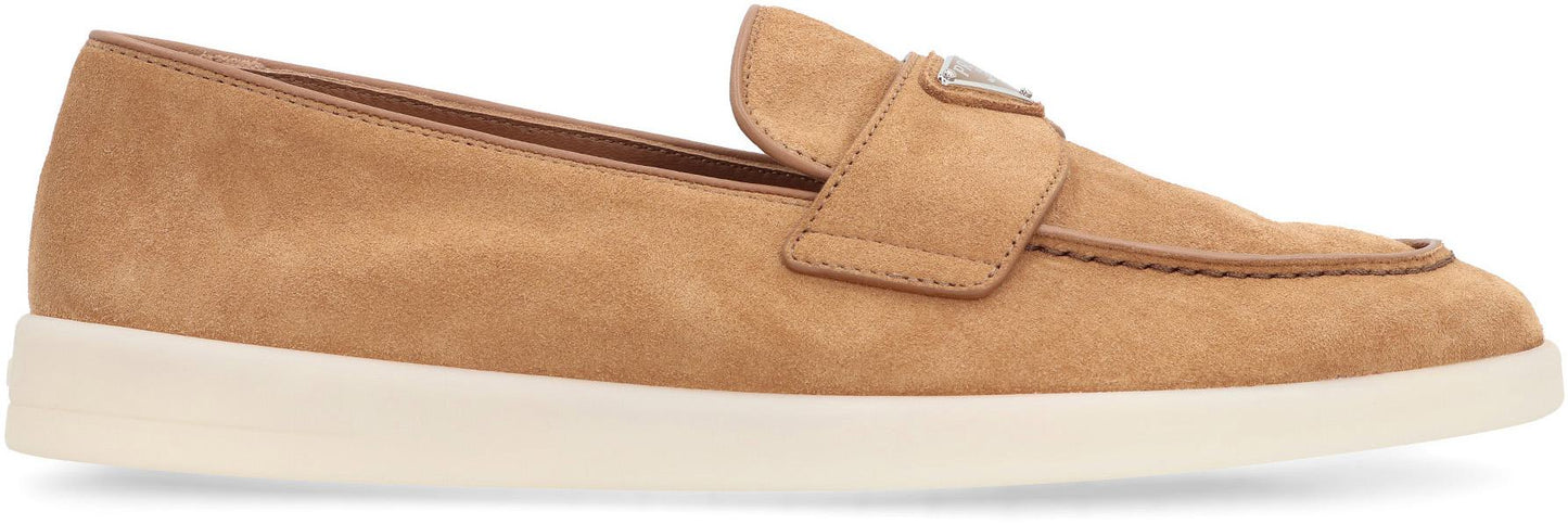Prada Suede Loafers