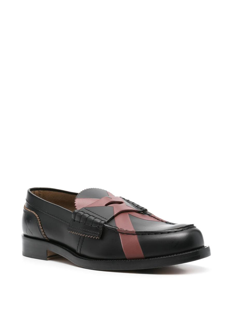 College Leather Loafers