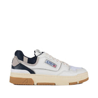 Autry Sneakers Clc In White And Blue Leather