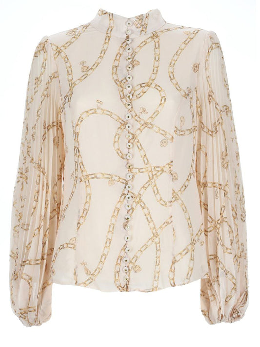 Zimmermann Pleated Blouse "Sunray"