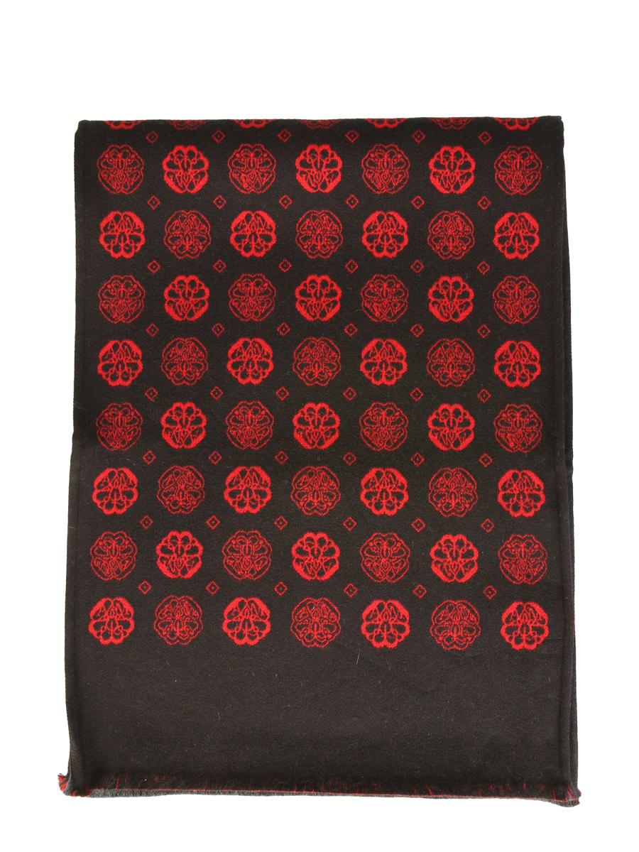 Alexander McQueen Scarf With Jacquard Pattern