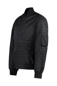Valentino Garavani Nylon Bomber Jacket