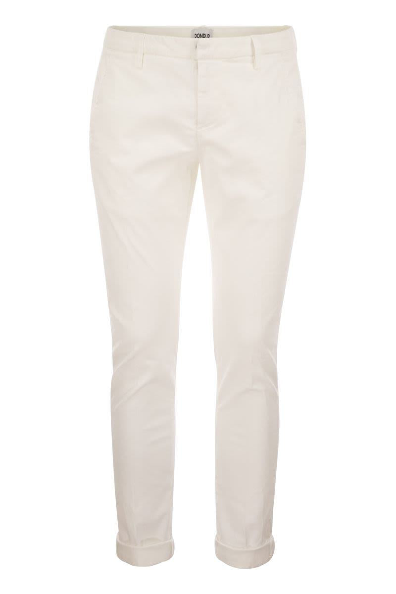 Dondup Gaubert - Slim-Fit Gabardine Trousers