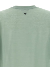 Victoria Beckham Logo Embroidery T-Shirt