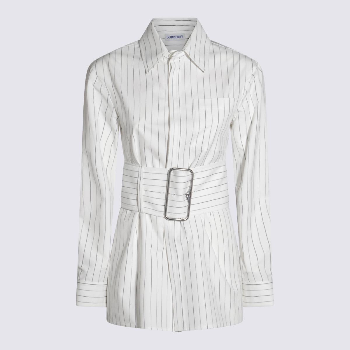Burberry White Cotton Shirt