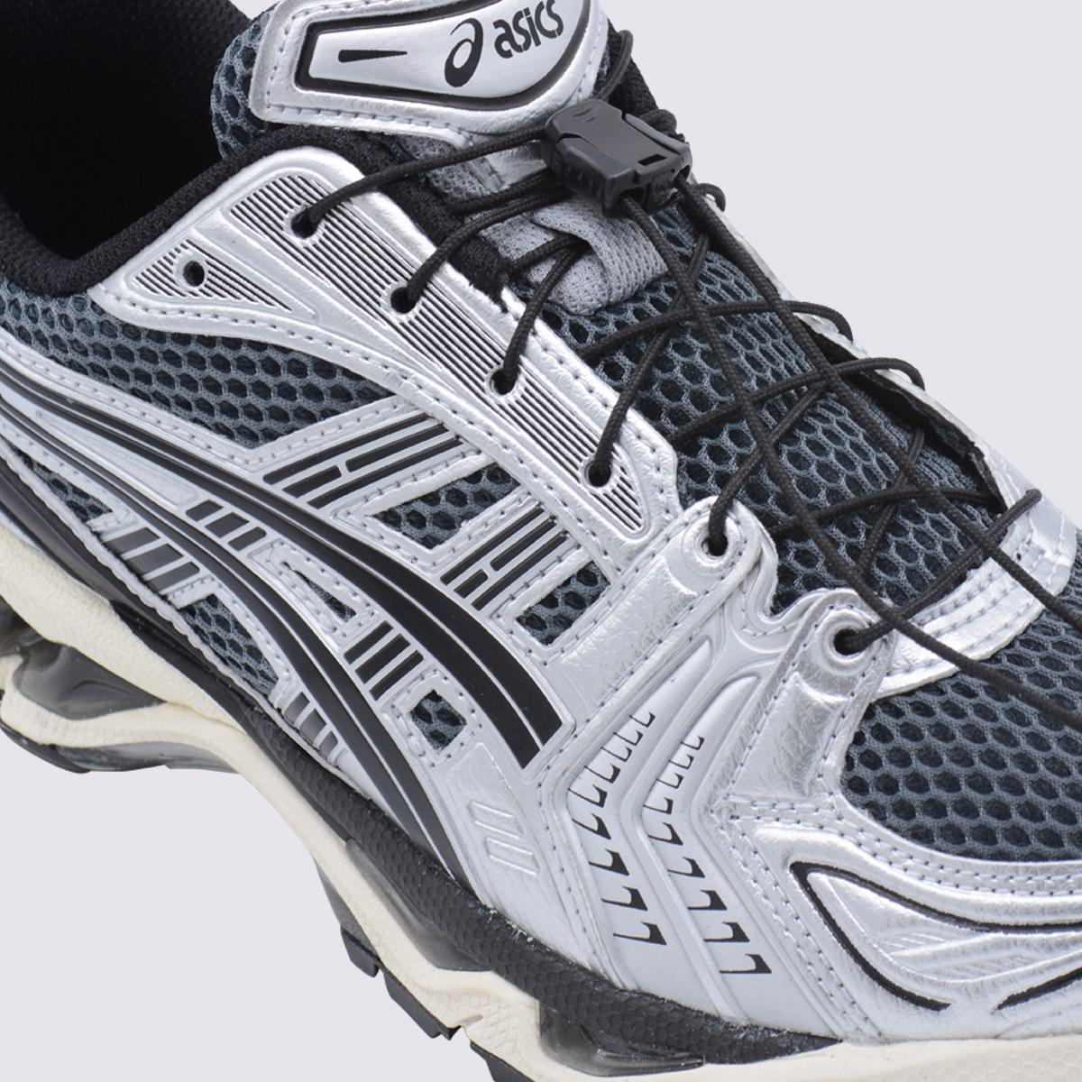 Asics Grey And Black Sneakers