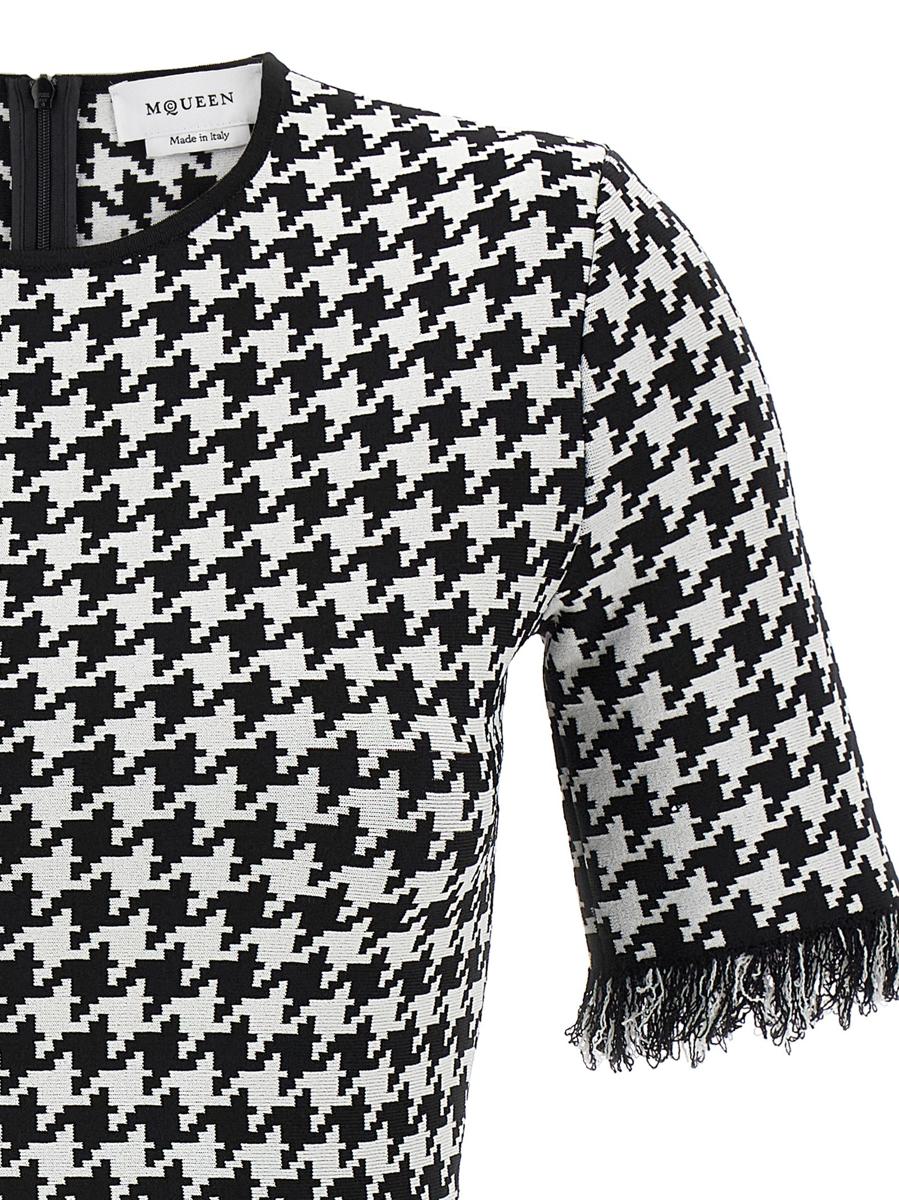 Alexander McQueen Houndstooth Dress