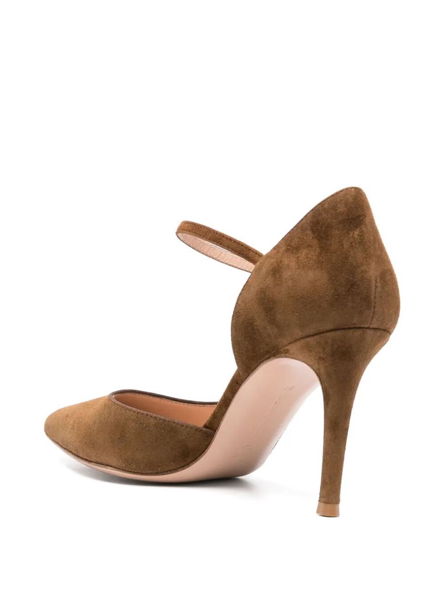 Gianvito Rossi Suede Decollete T.085 Shoes