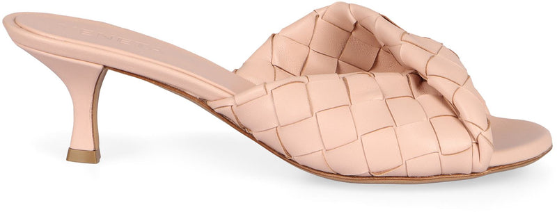 Bottega Veneta Blink Leather Mules