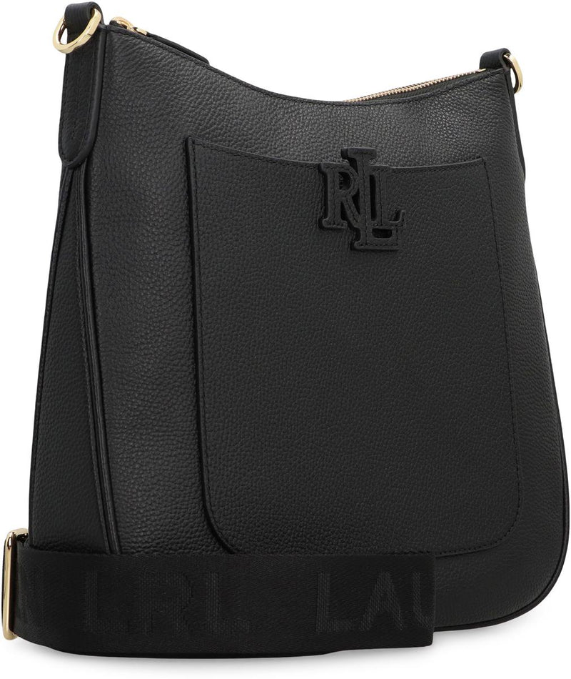 Ralph Lauren Large Cameryn Bag In Hammered Leather