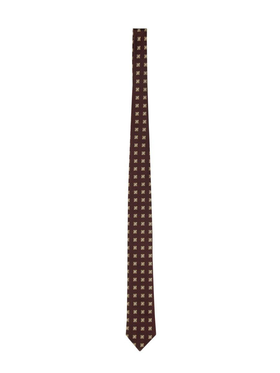 Zegna Silk Jacquard Tie