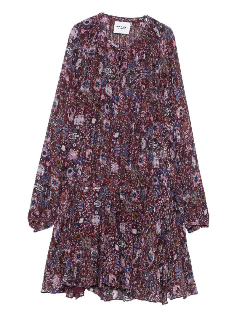 Isabel Marant Étoile Bess Floral-Print Dress Clothing