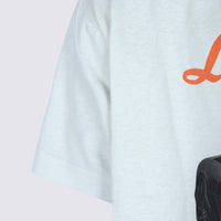 Balenciaga White Cotton T-Shirt