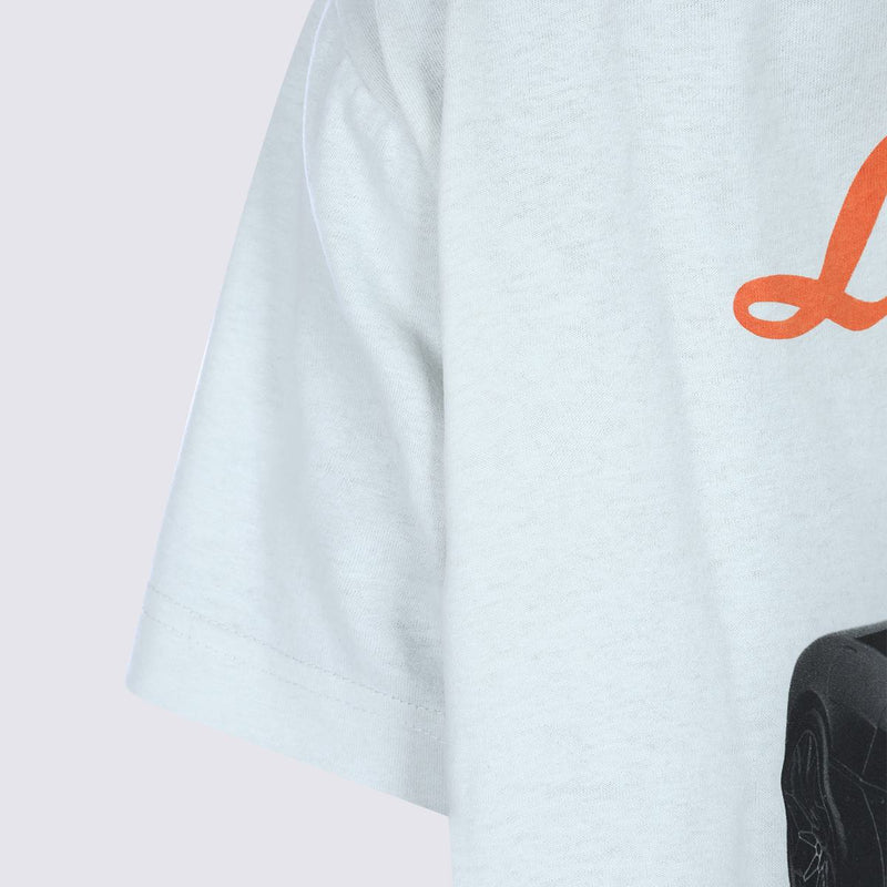 Balenciaga White Cotton T-Shirt