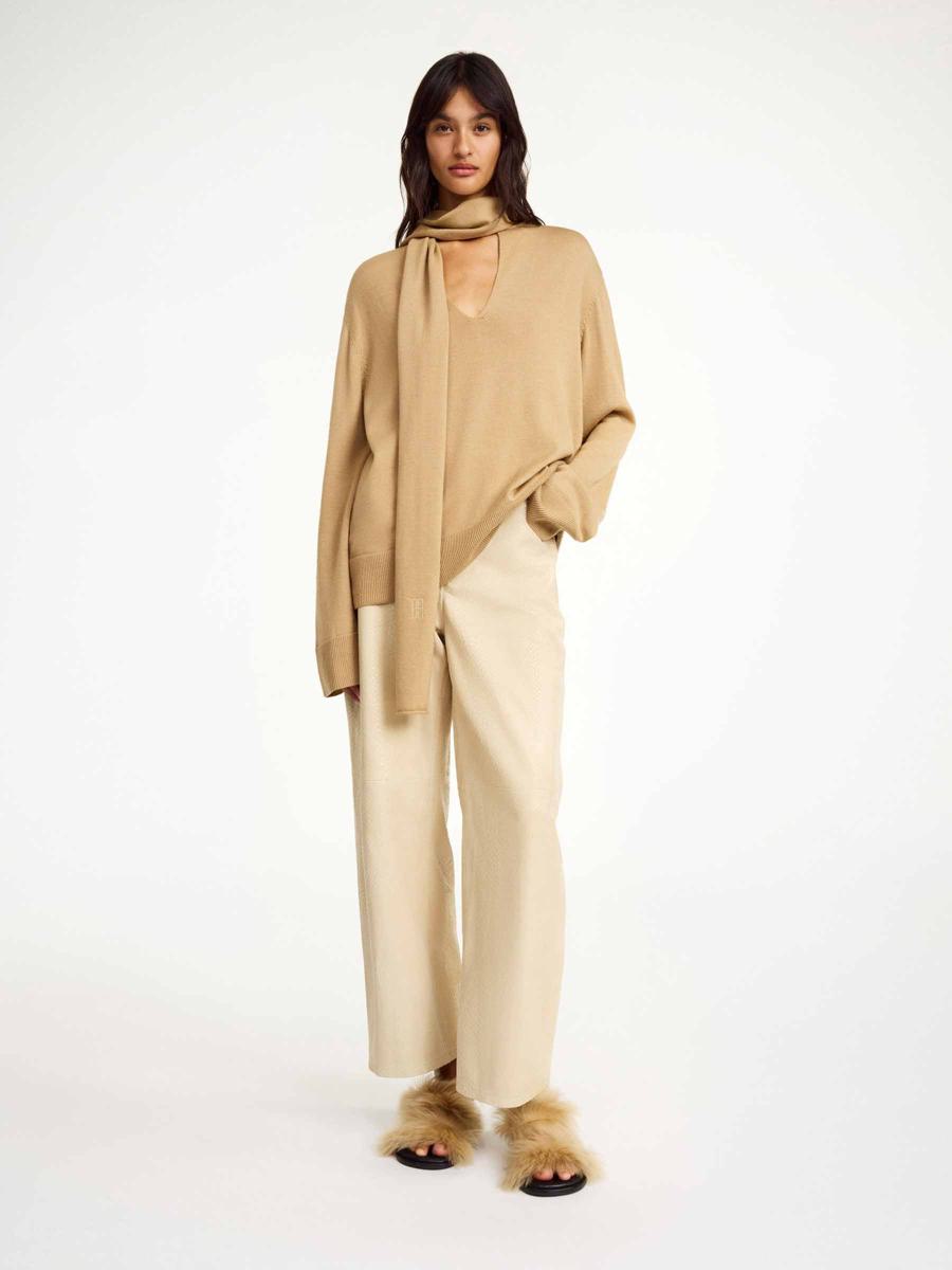 By Malene Birger Scarf Knit Cardigan