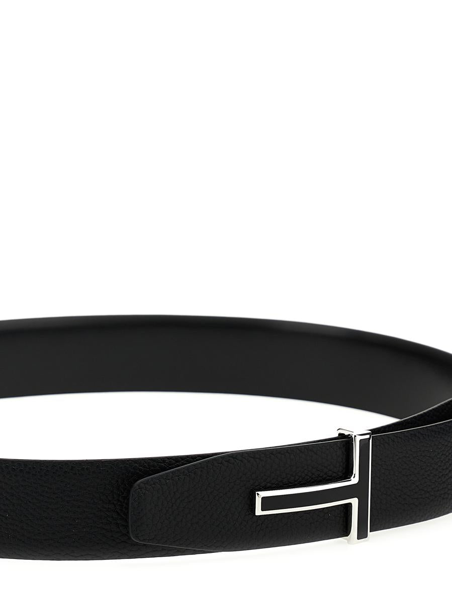 Tom Ford Logo Leather Belt