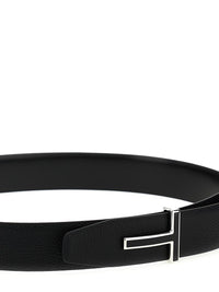 Tom Ford Logo Leather Belt