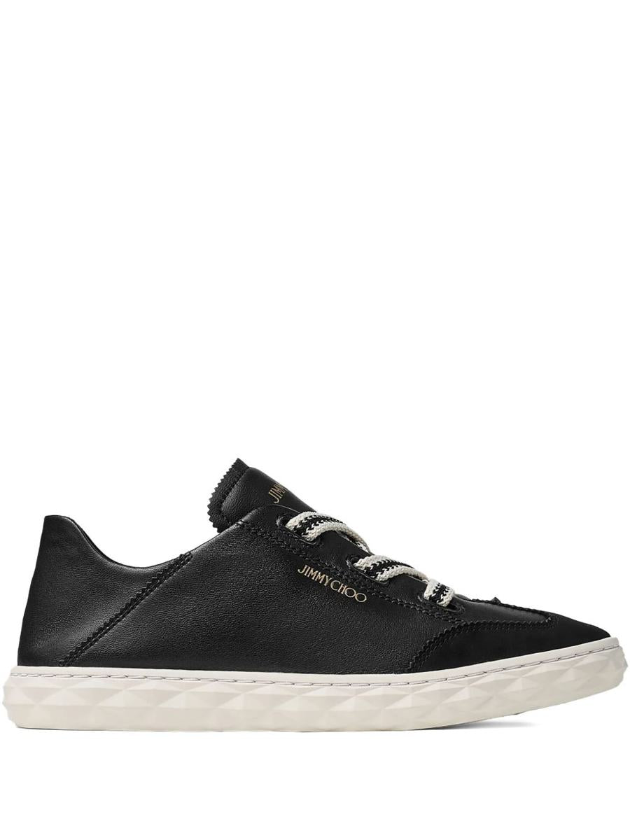 Jimmy Choo Diamond Light Leather Sneakers