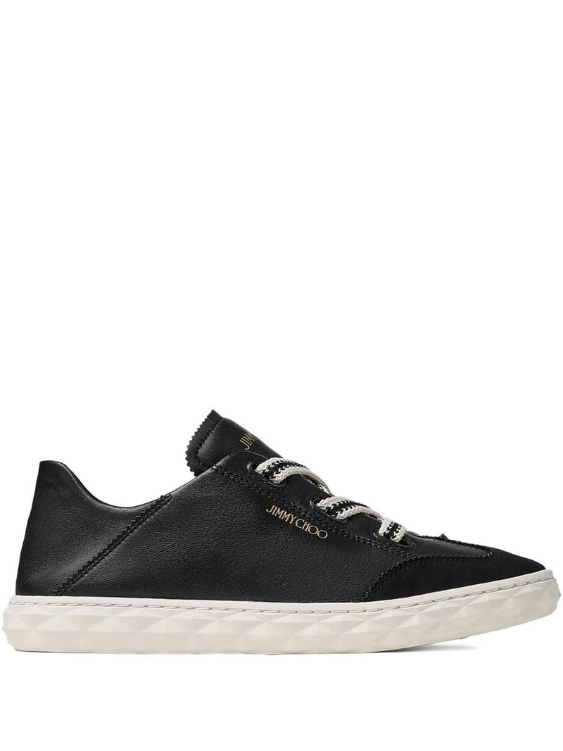 Jimmy Choo Diamond Light Leather Sneakers