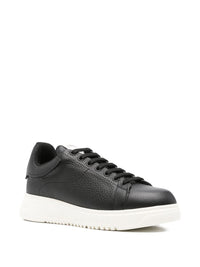 Emporio Armani Leather Sneakers