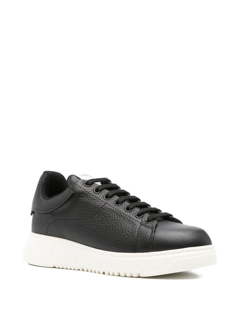 Emporio Armani Leather Sneakers