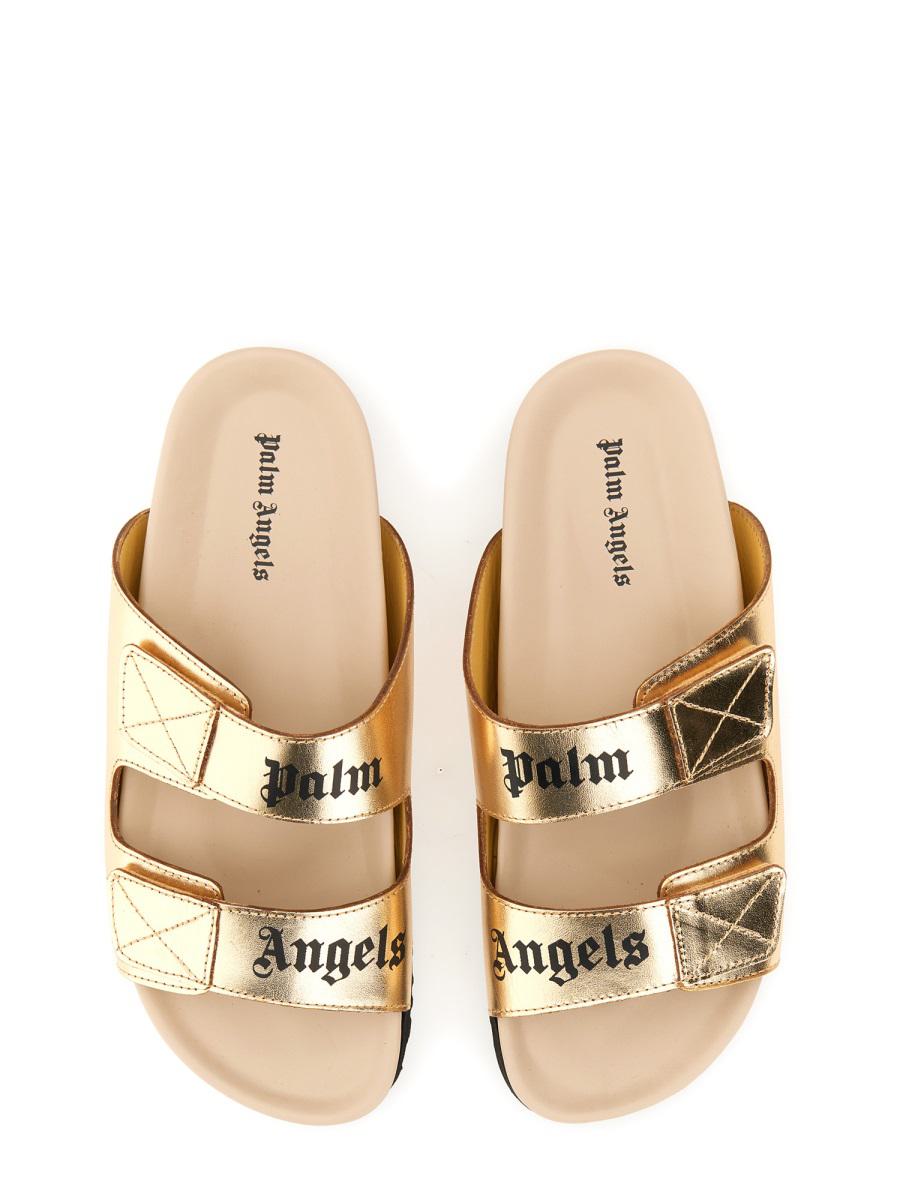 Palm Angels Sandal With Logo