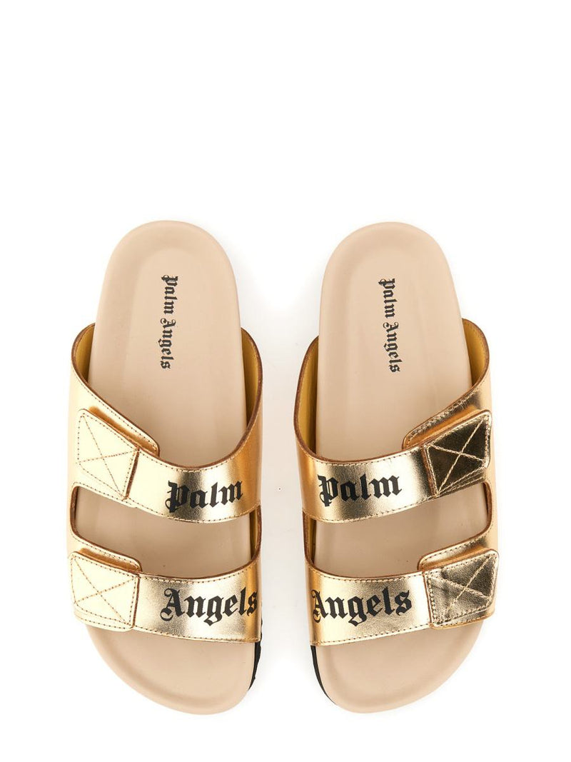 Palm Angels Sandal With Logo