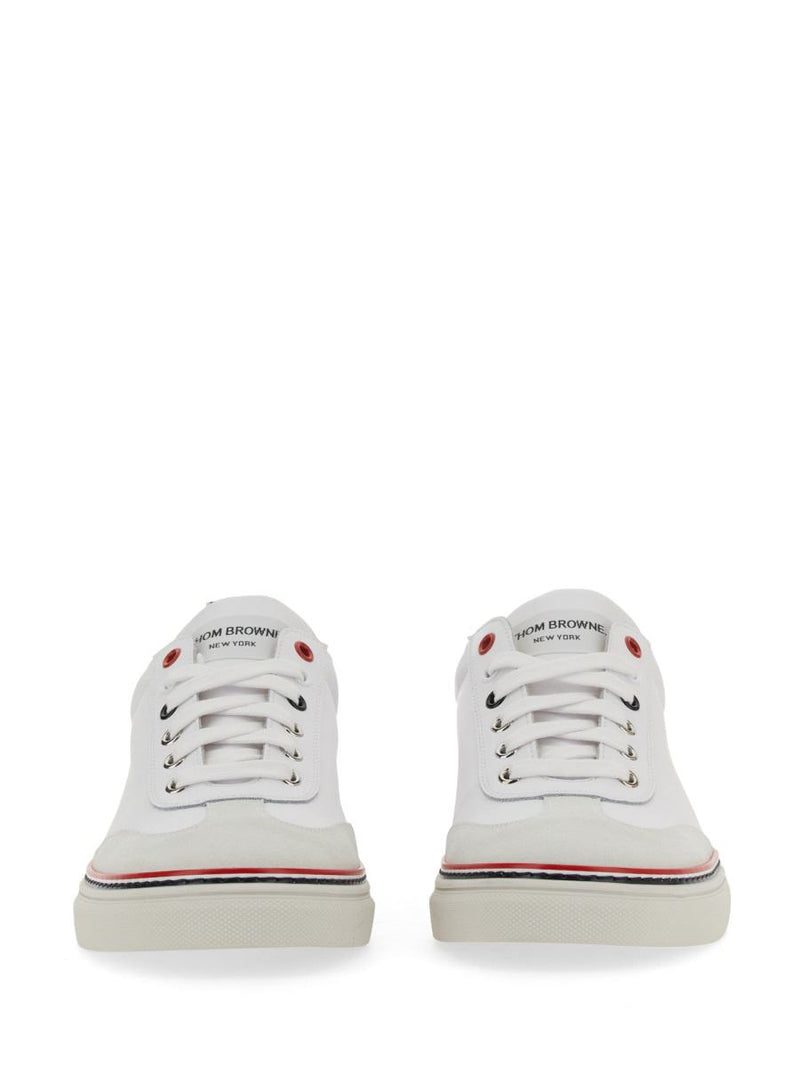 Thom Browne Low-Top Leather Sneaker