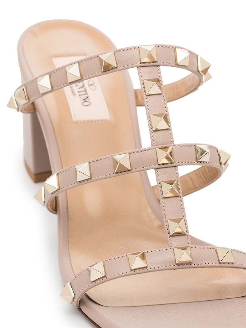 Valentino Garavani Rockstud Leather Mules