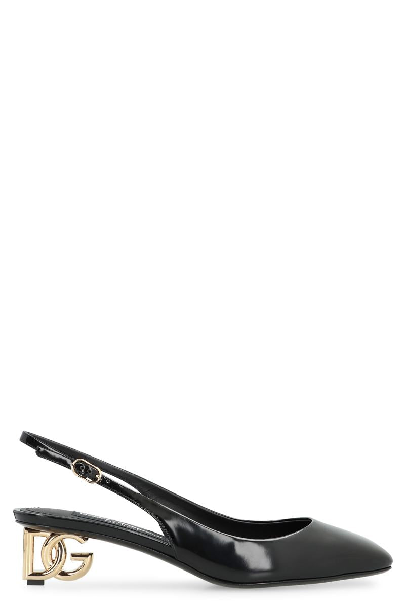 Dolce & Gabbana Patent Leather Slingback Pumps