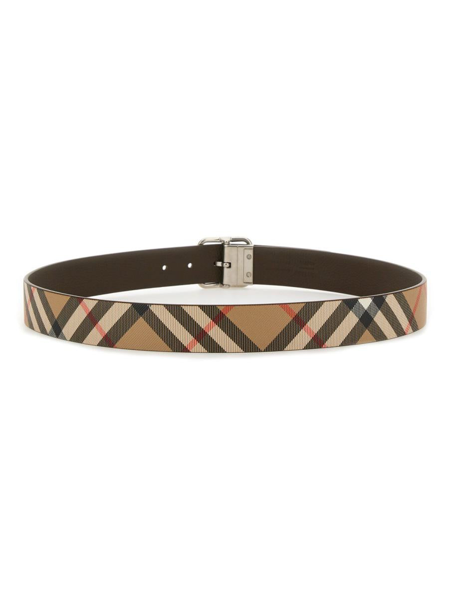 Burberry Reversible Belt "Check B"