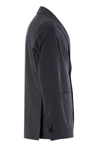 Tagliatore Two-Button Pinstripe Jacket